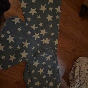 SHEIN star bell bottoms